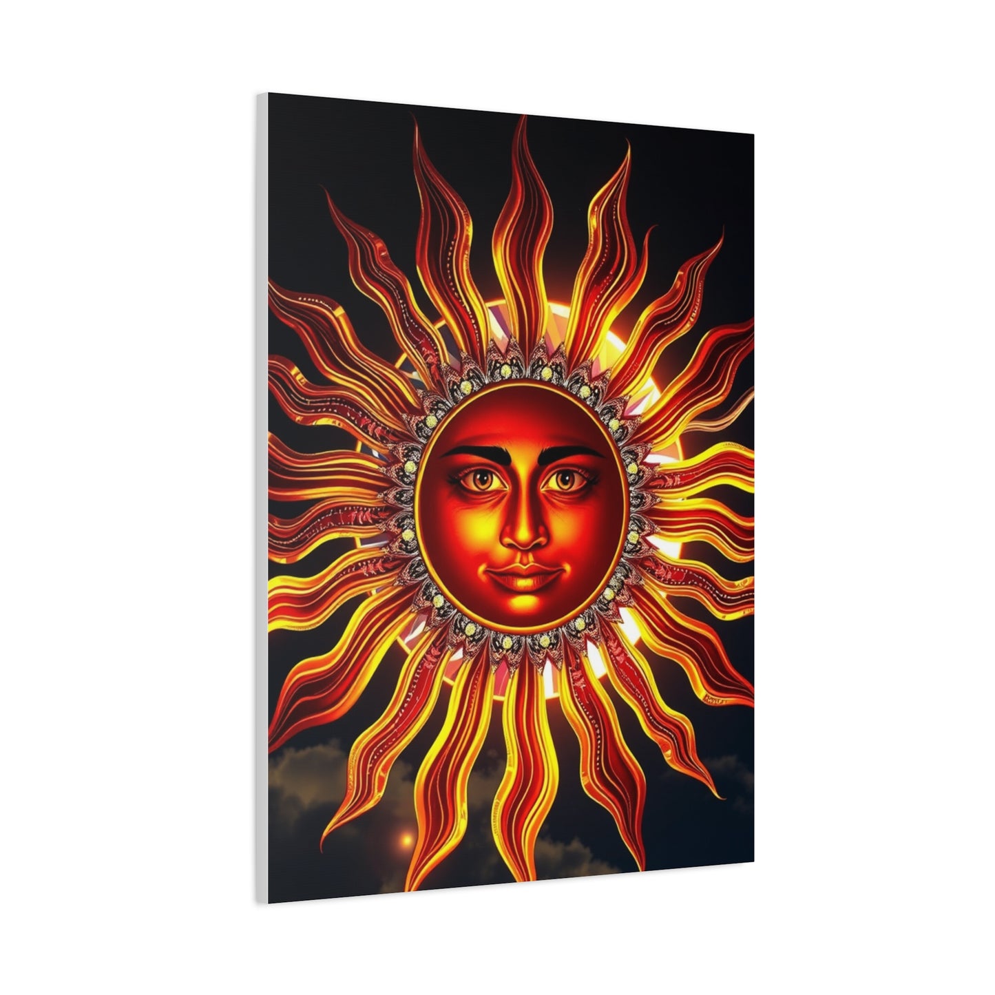 Solar Nocturne Elegance wall art & canvas print