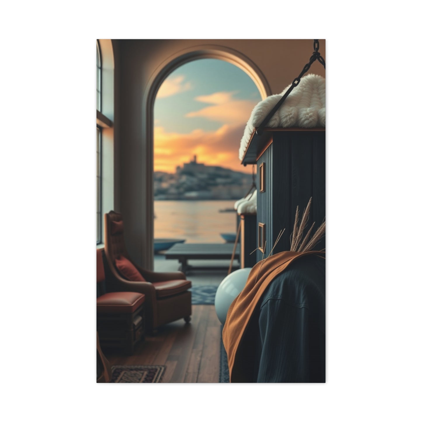 Nordic Serenity Canvas Wall Art & Canvas Print