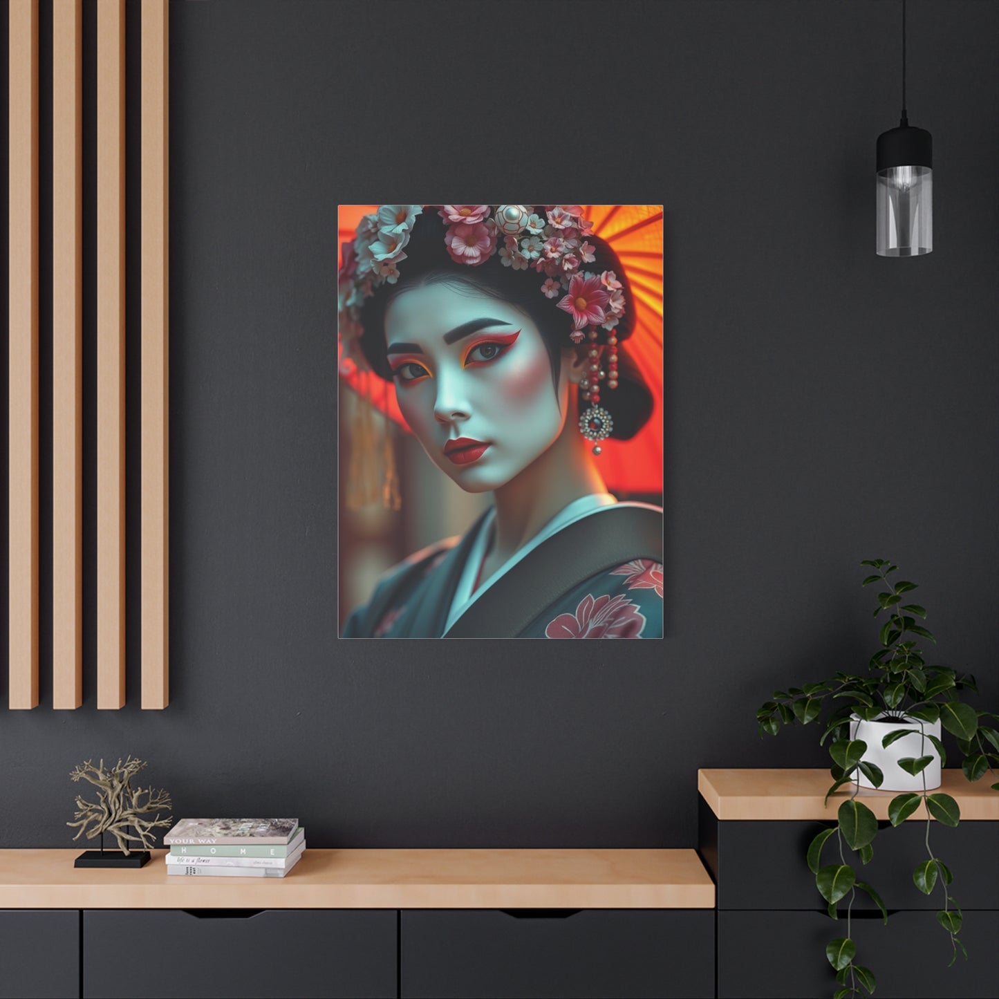 Geisha Art Canvas Art 9 Wall Art & Canvas Print