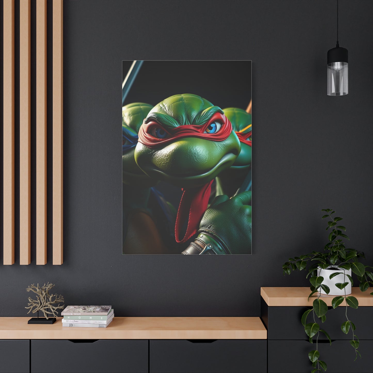 Teenage Mutant Ninja Turtles Characters Art Supreme Canvas Wall Art & Canvas Print