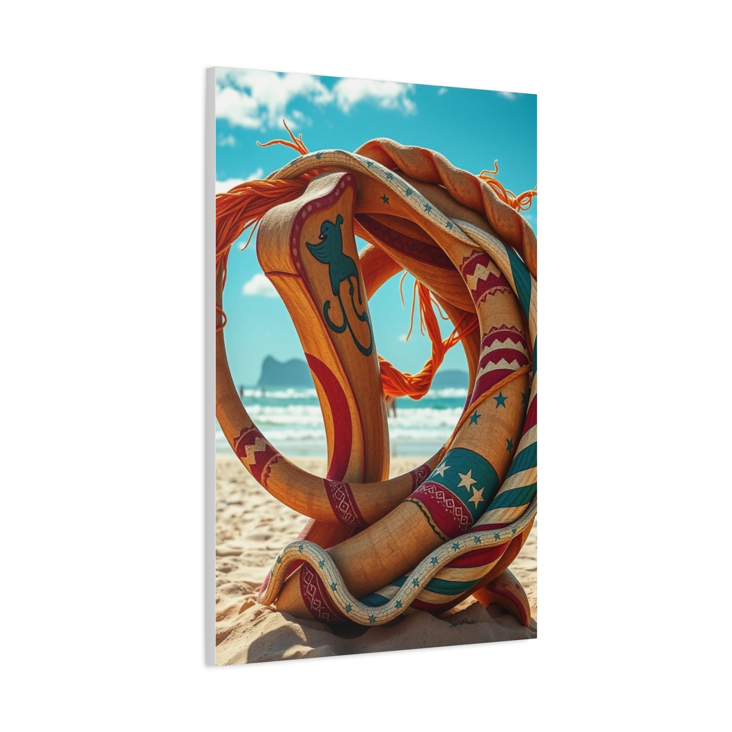 Opulent Shoreline Imagery Wall Art & Canvas Print
