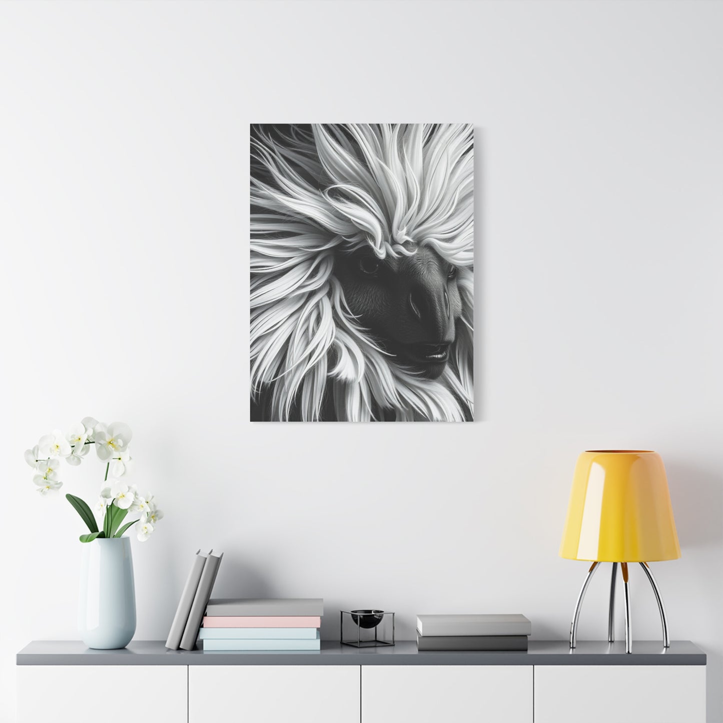 Ivory Shadow Essence Wall Art & Canvas Print