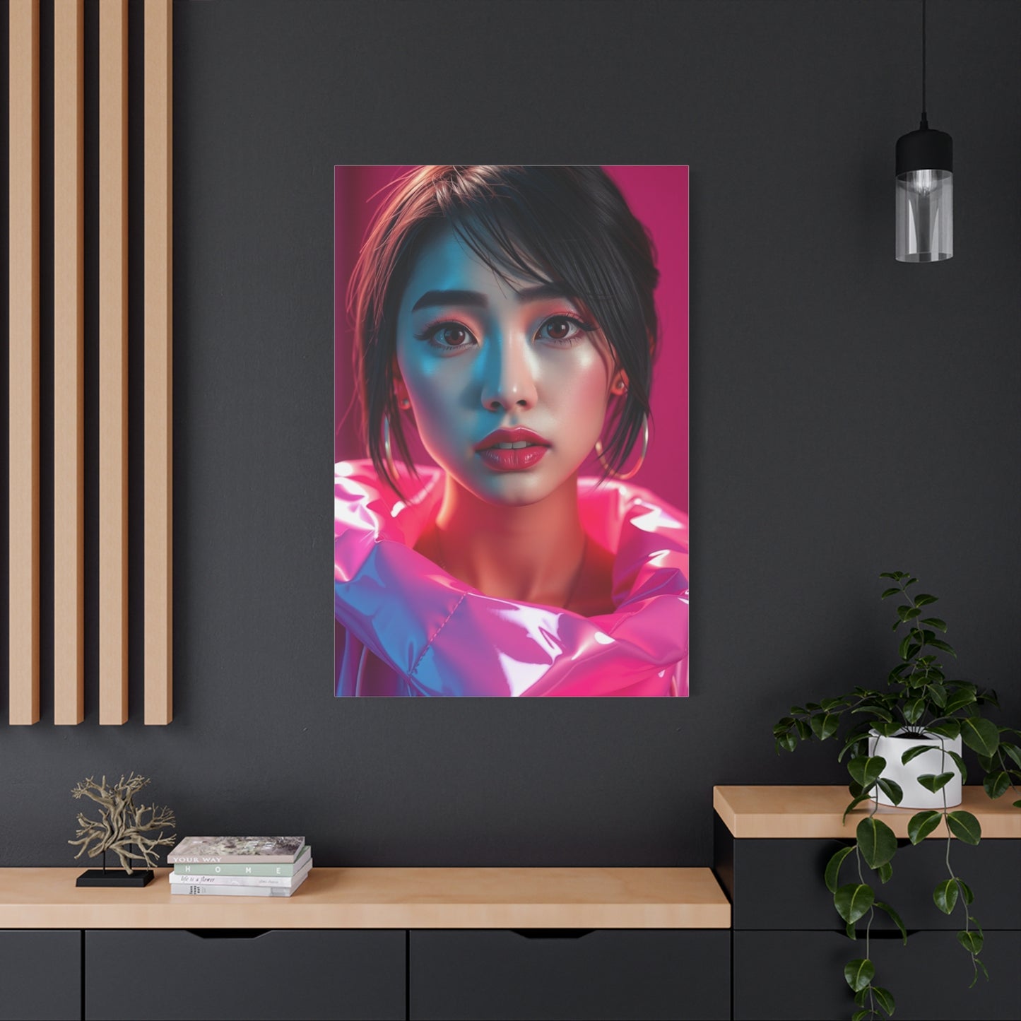 Pink Luminosity Art Wall Art & Canvas Print