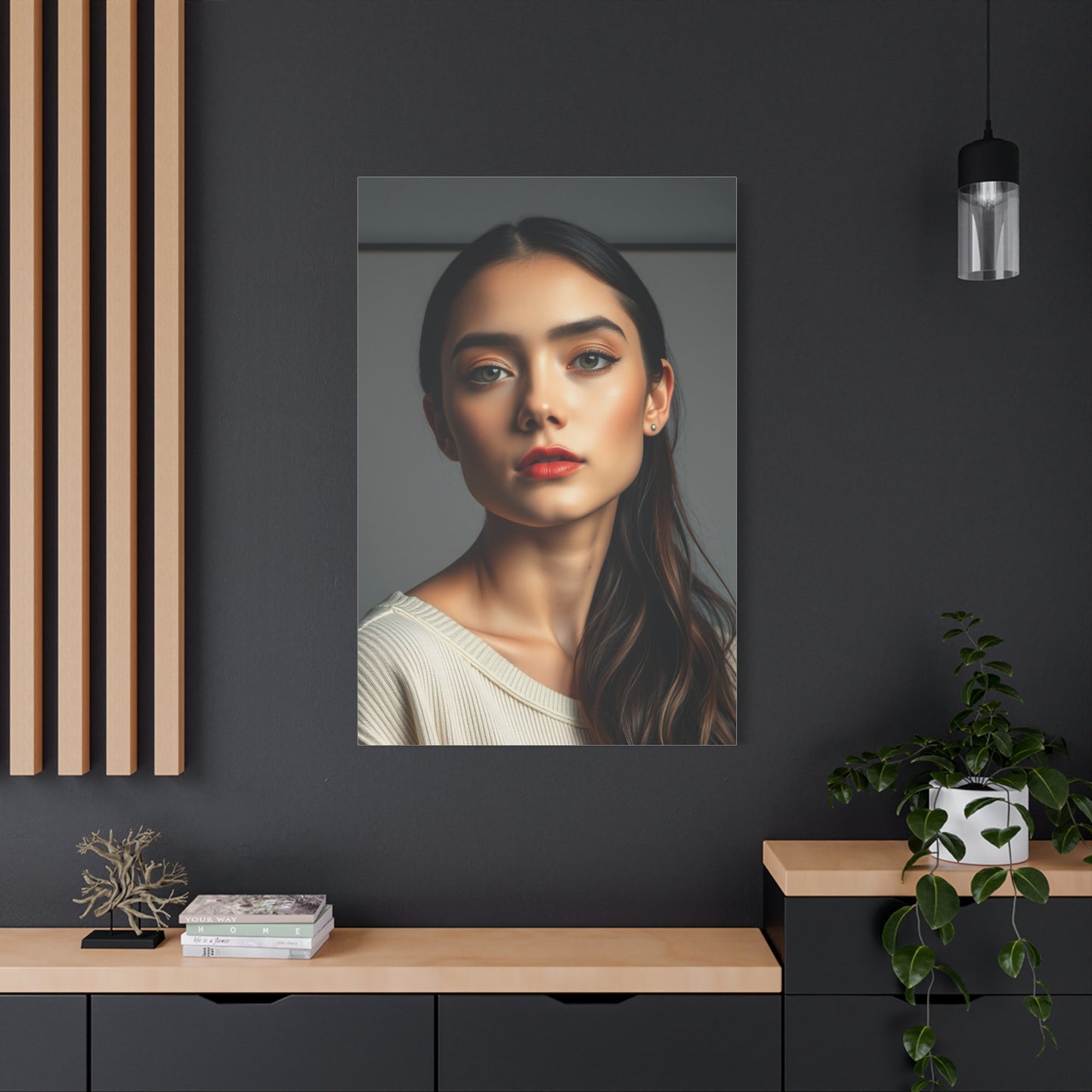 Sleek Serenity Canvas Wall Art & Canvas Print