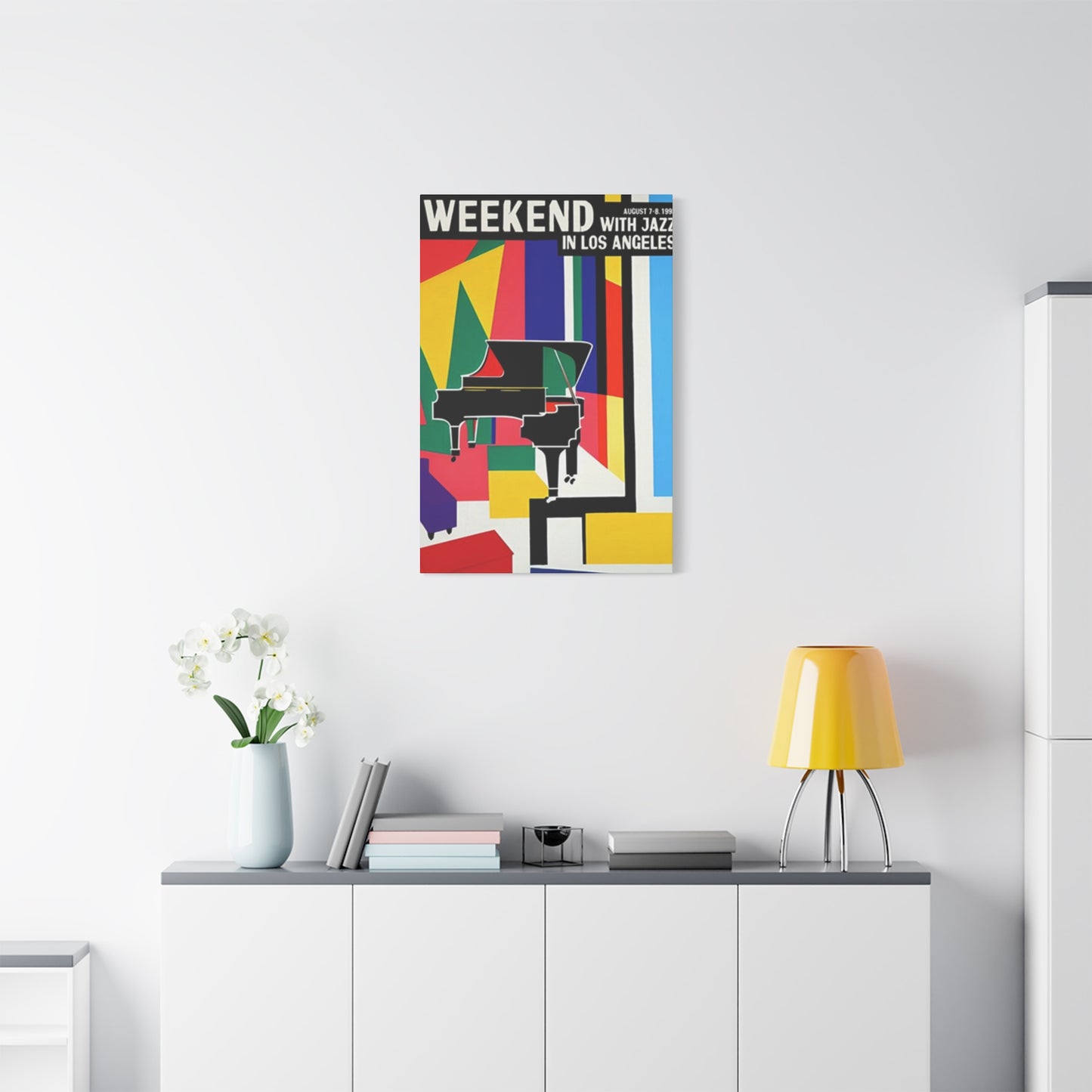 Weekend With Jazz In Los Angeles Wall Art & Canvas Prints
