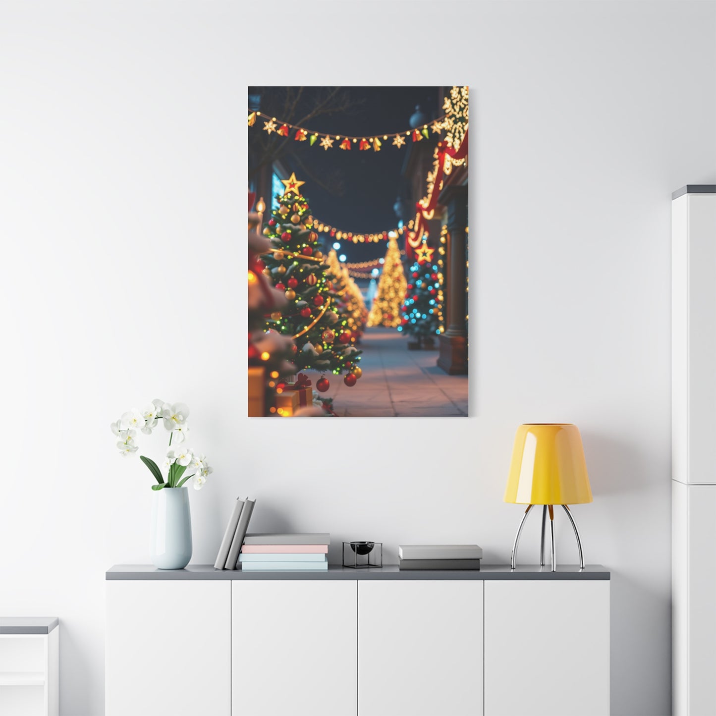 Winters Graceful Tableau Wall Art & Canvas Print