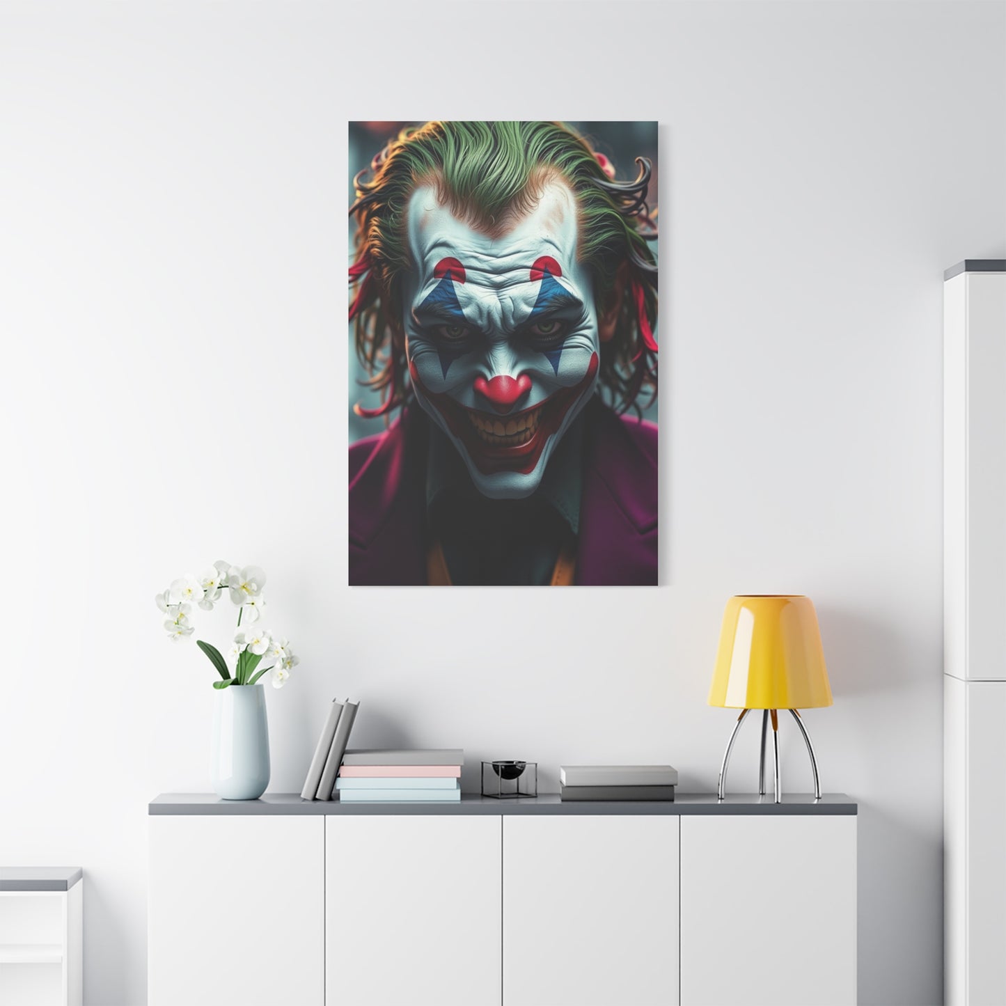 The Joker Art Canvas Art 9 Wall Art & Canvas Print
