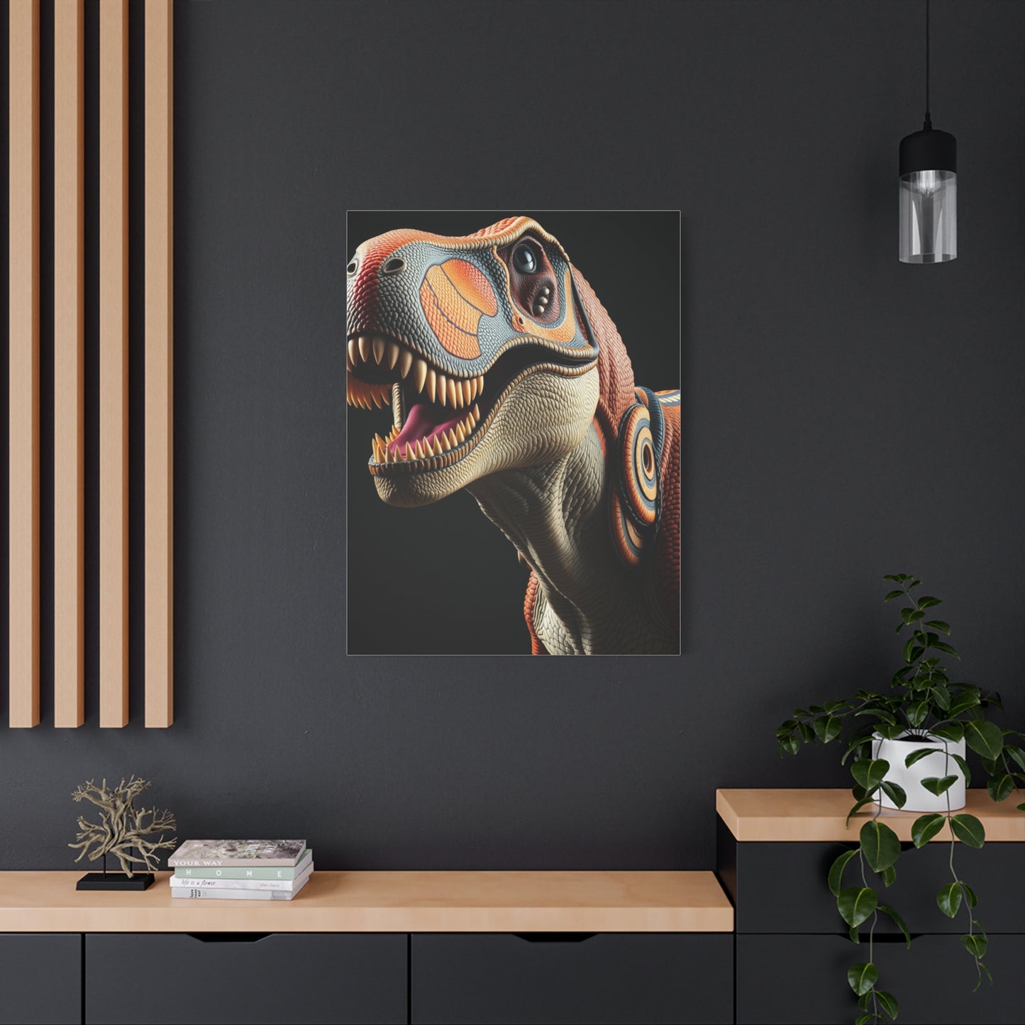 Tyrannosaurus Rex Art Canvas Art 8 Wall Art & Canvas Print