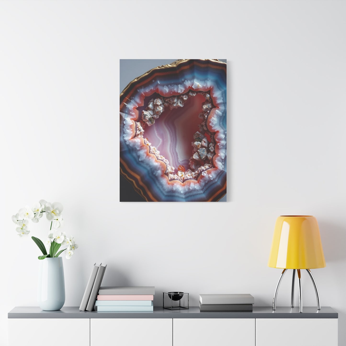 Agates, Geodes & Minerals Wall Art Canvas Art 1 Wall Art & Canvas Print