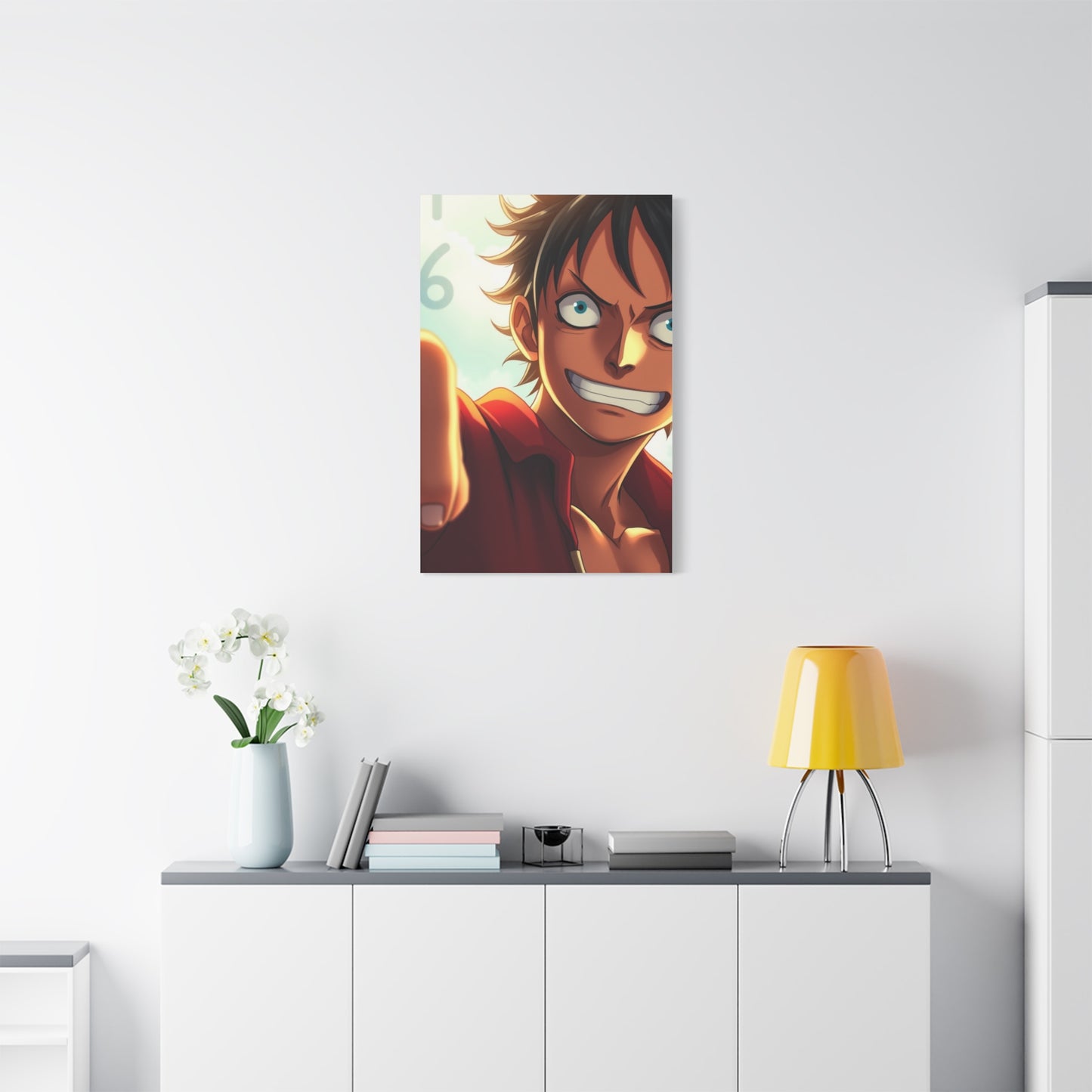 Monkey D. Luffy Art Canvas Art 4 Wall Art & Canvas Print