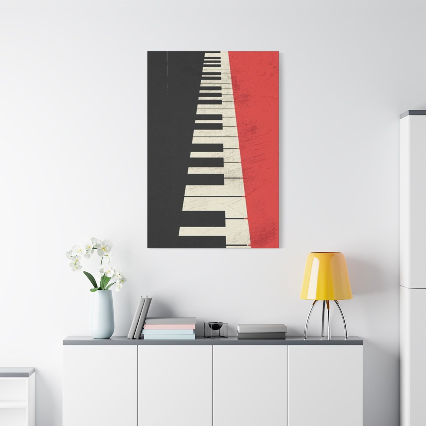 Black And Red Piano Wall Art & Canvas Prints