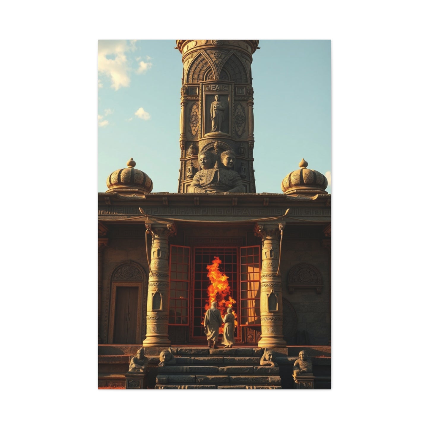 Primal Heritage Panorama Wall Art & Canvas Print