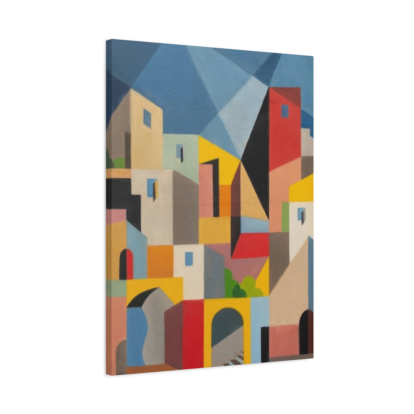 Cityscape Cubism Wall Art & Canvas Prints