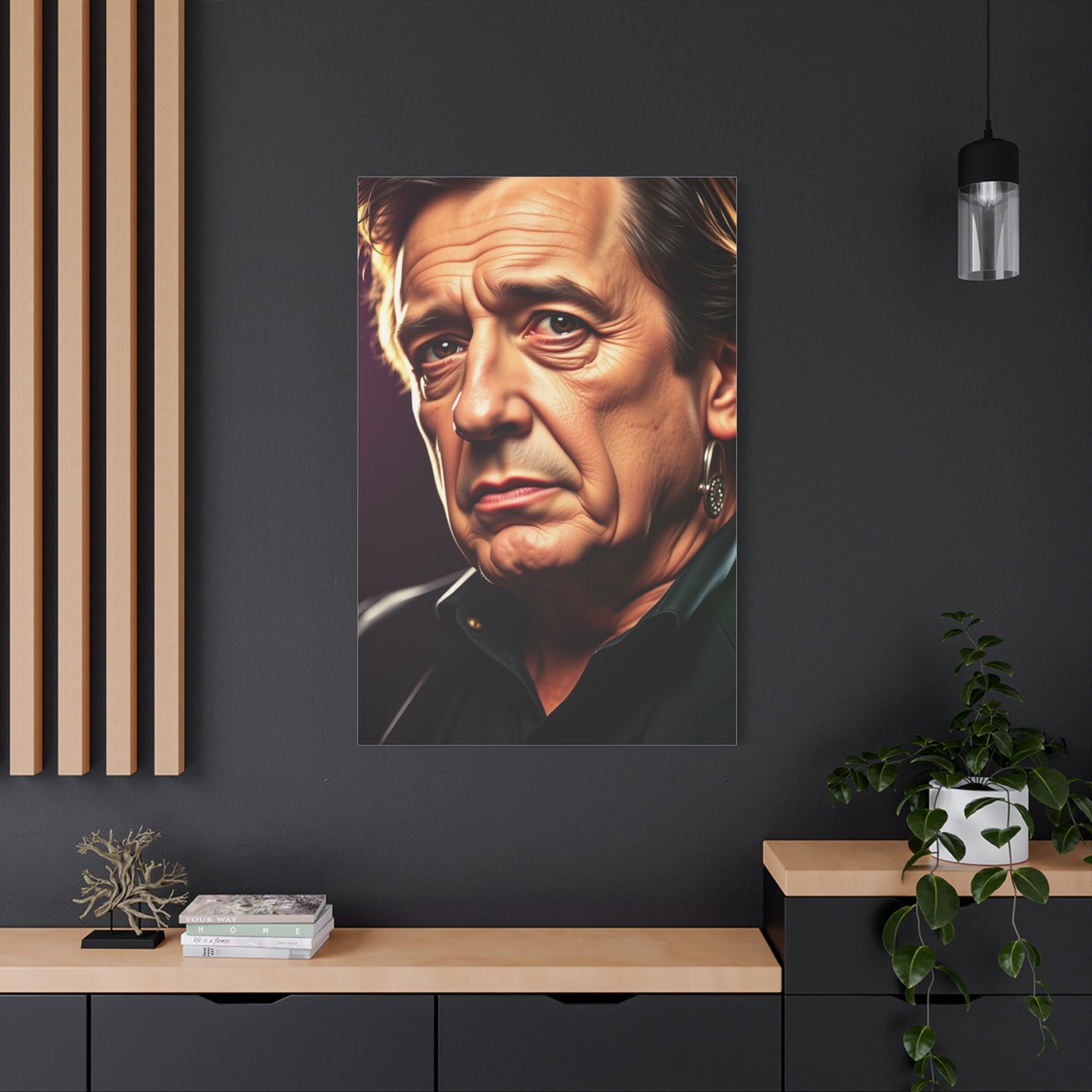 Johnny Cash Art Supreme Canvas Wall Art & Canvas Print