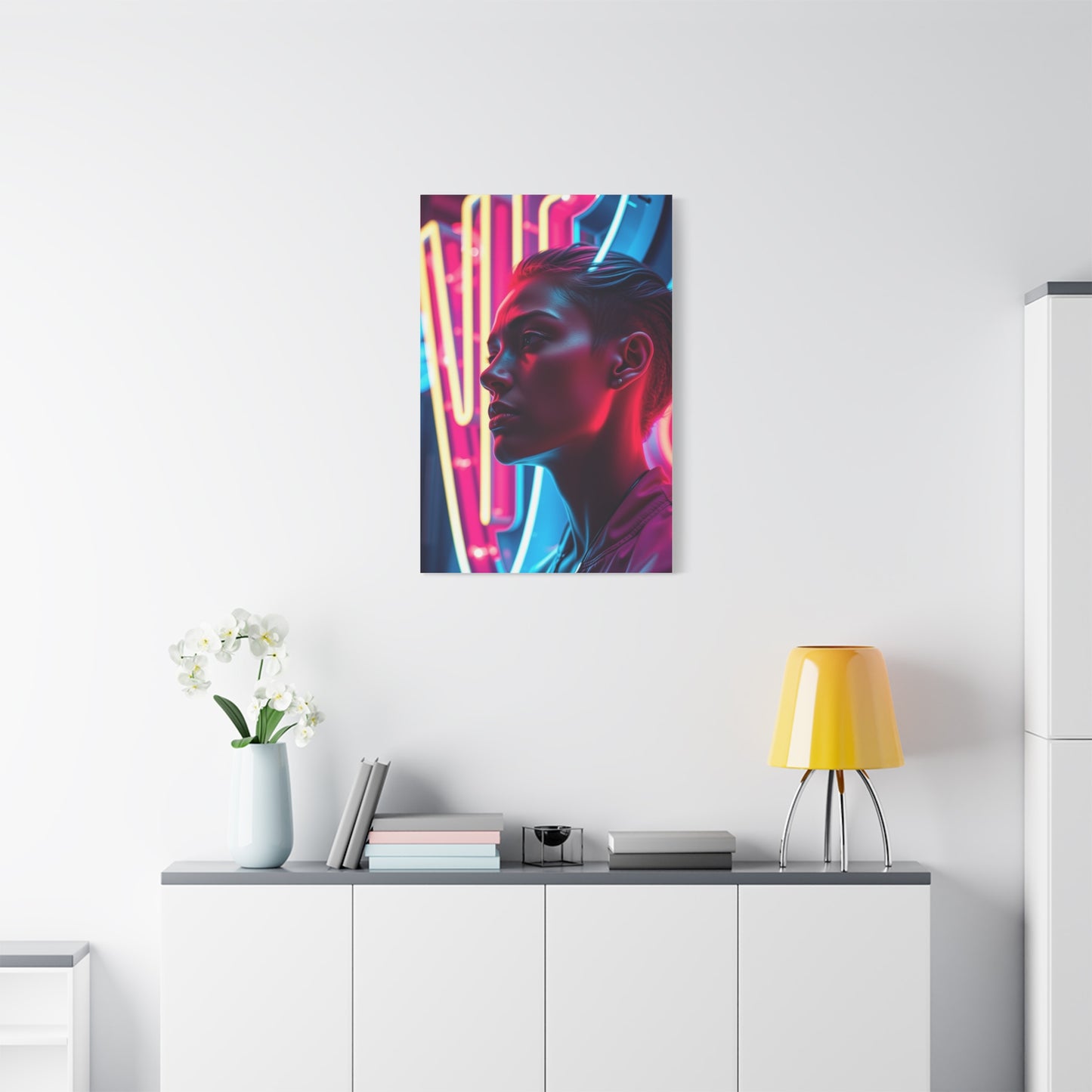 Neon Art Premium Canvas 18 Wall Art & Canvas Print
