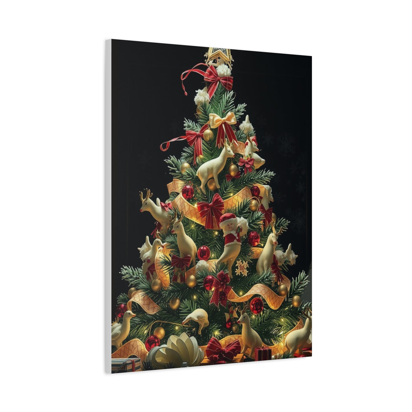 Timeless Yuletide Reverie Canvas