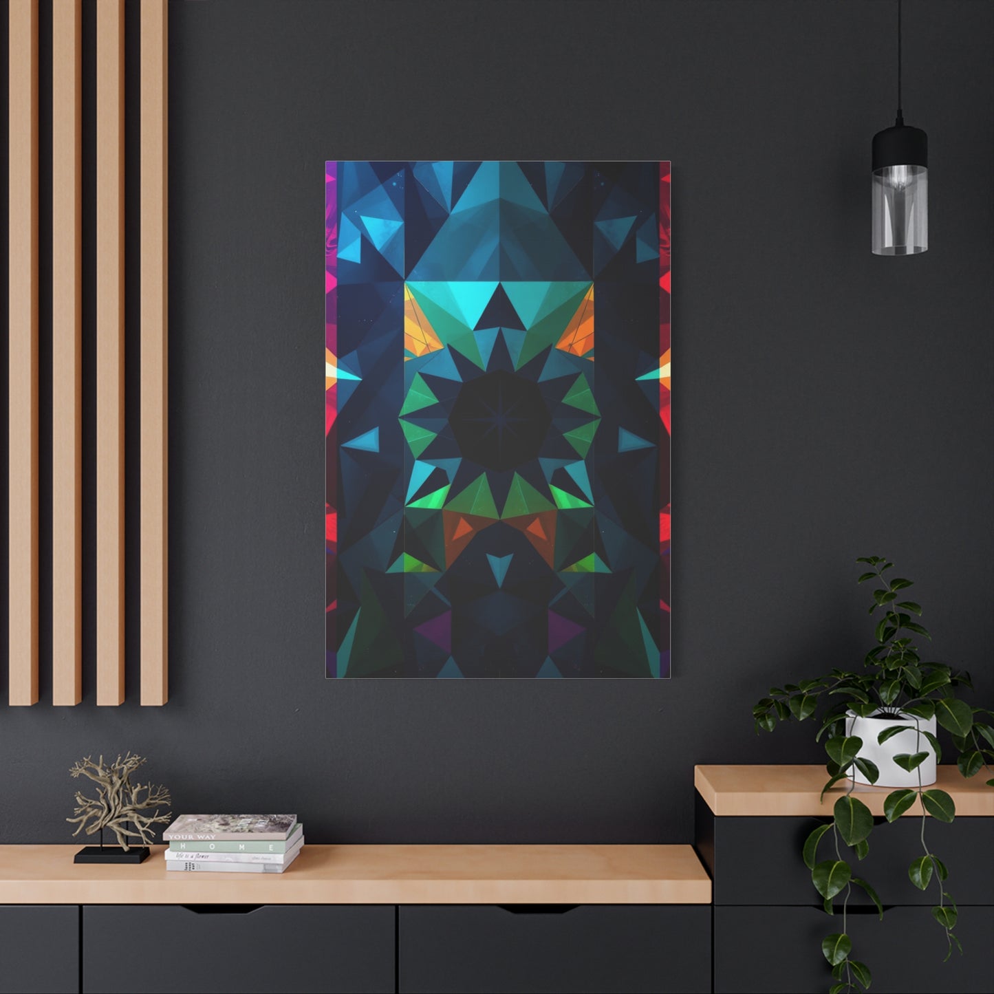 Opulent Geometric Symphony Wall Art & Canvas Print