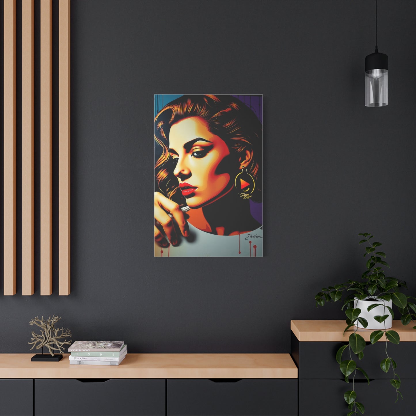 Opulent Vibrance Canvas Wall Art & Canvas Print