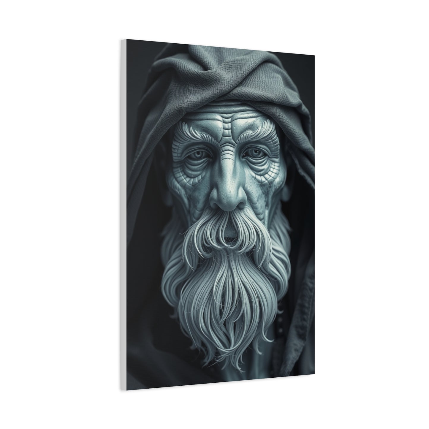Opulent Grayscale Tapestry Wall Art & Canvas Print