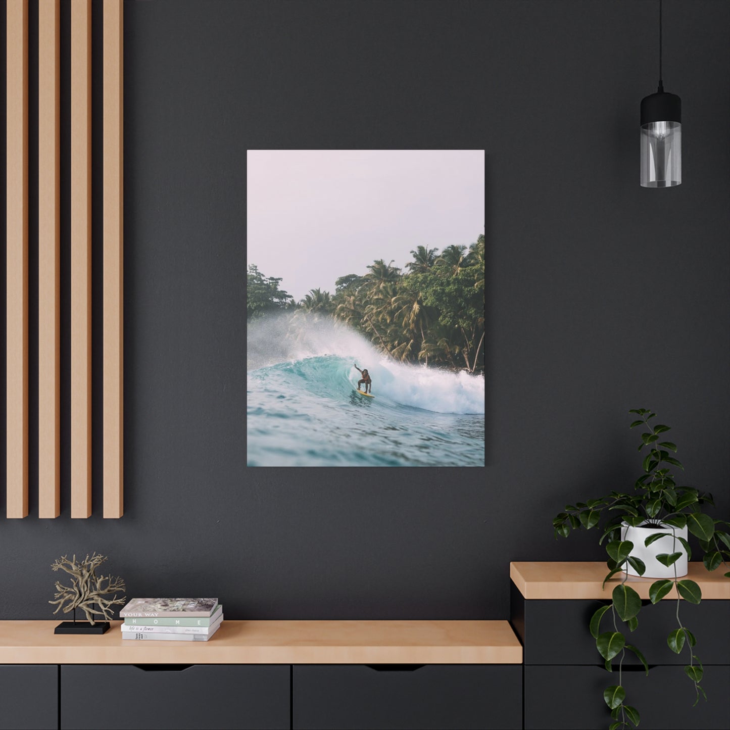 Wave Surfing Wall Art & Canvas Prints