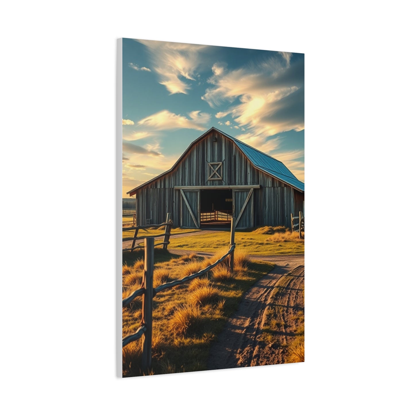 Quaint Countryside Canvas Wall Art & Canvas Print