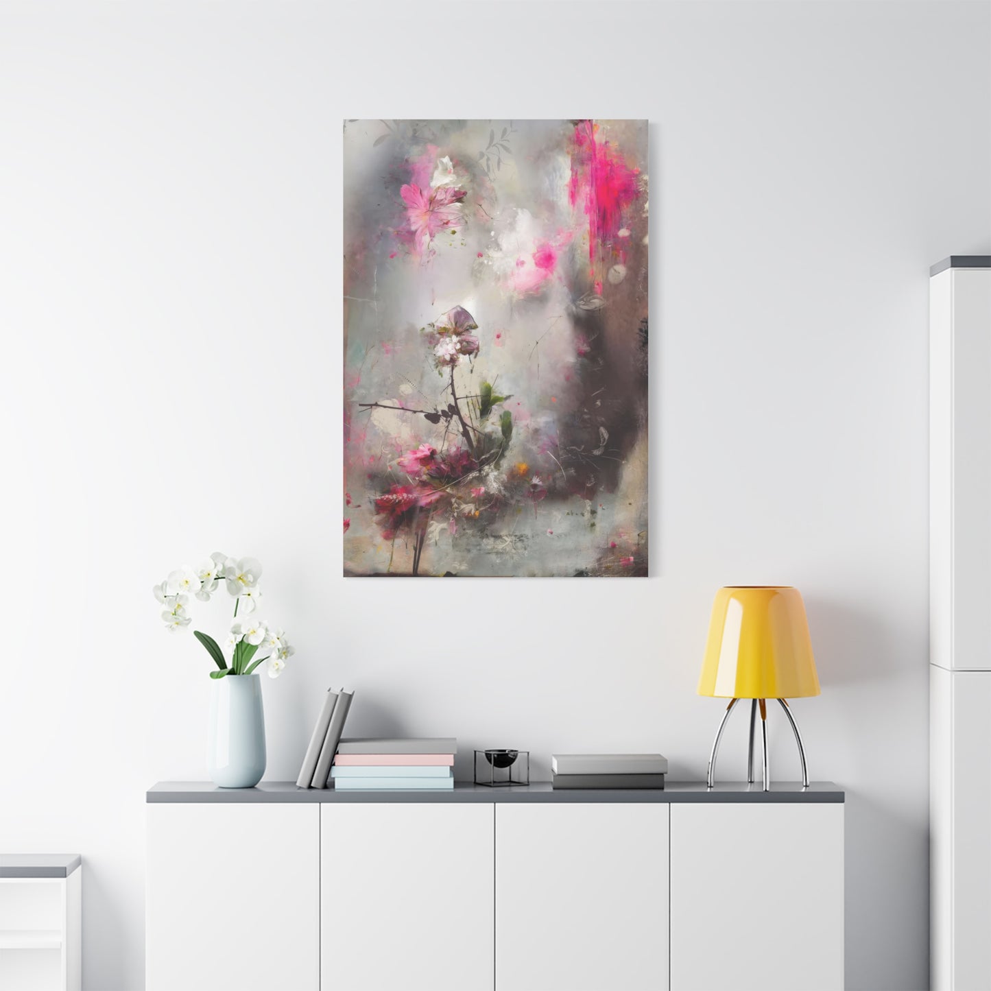 Pink Petals in Motion Wall Art & Canvas Prints