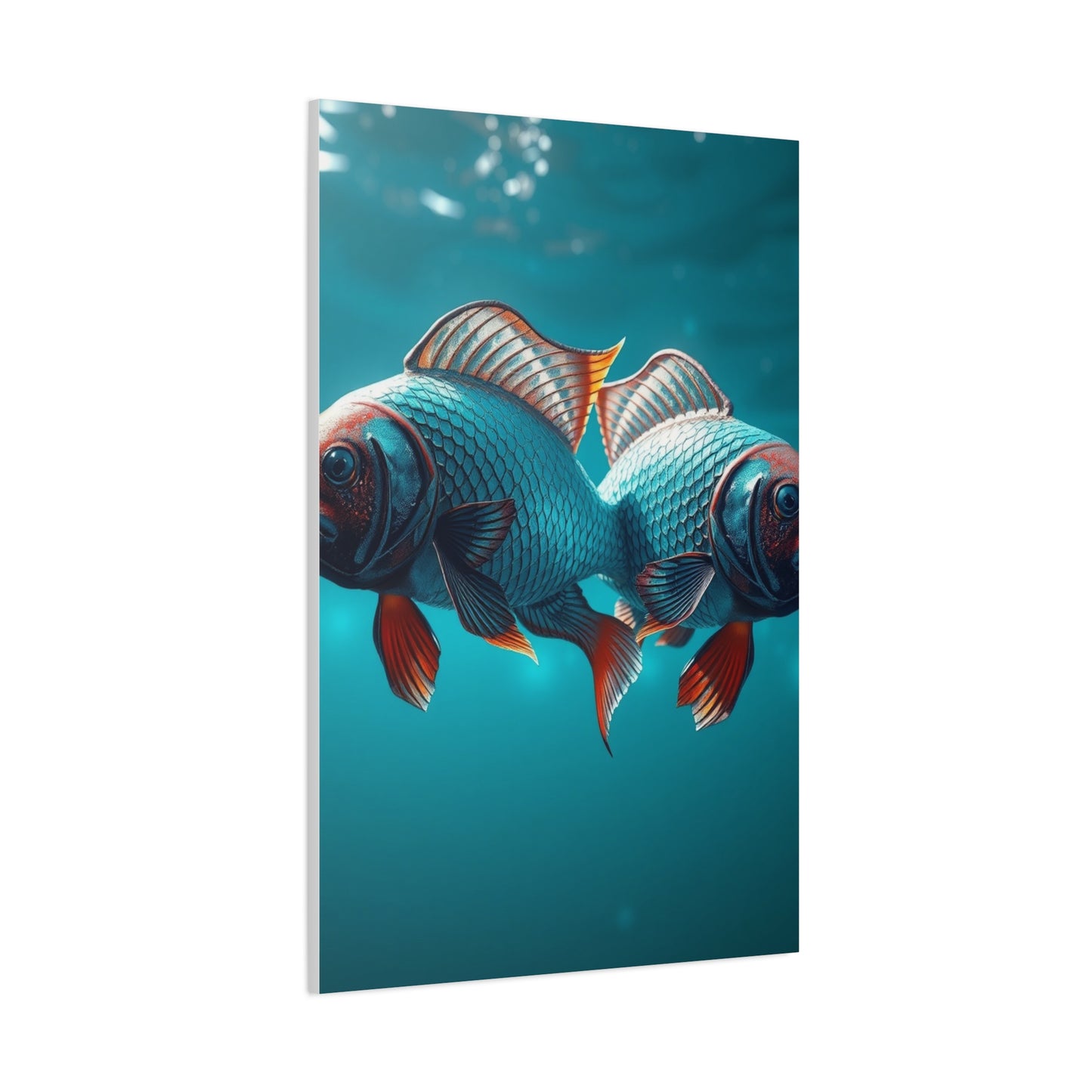 Mystical Pisces Serenade wall art & canvas print
