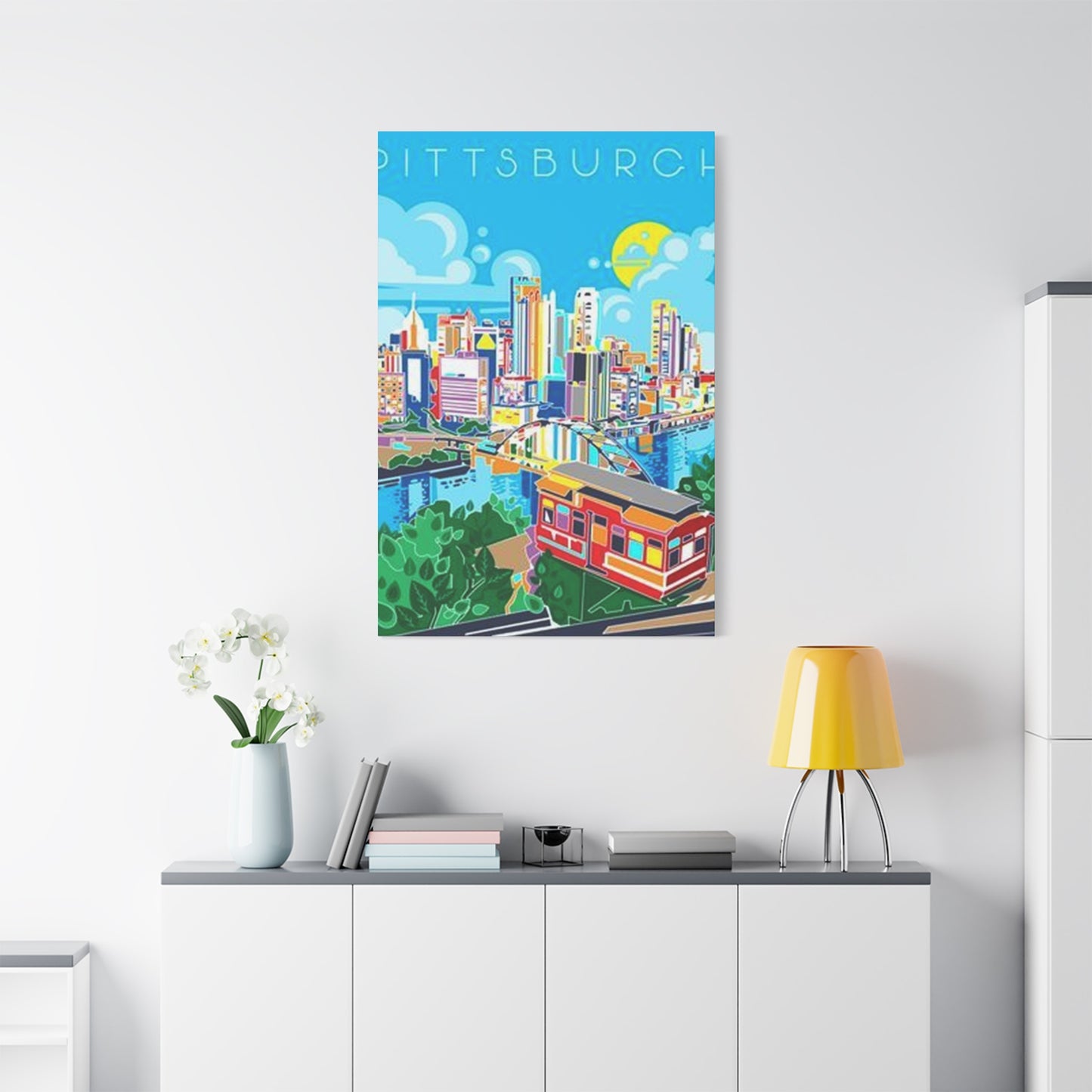 Pittsburgh Graffiti Poster Wall Art & Canvas Prints