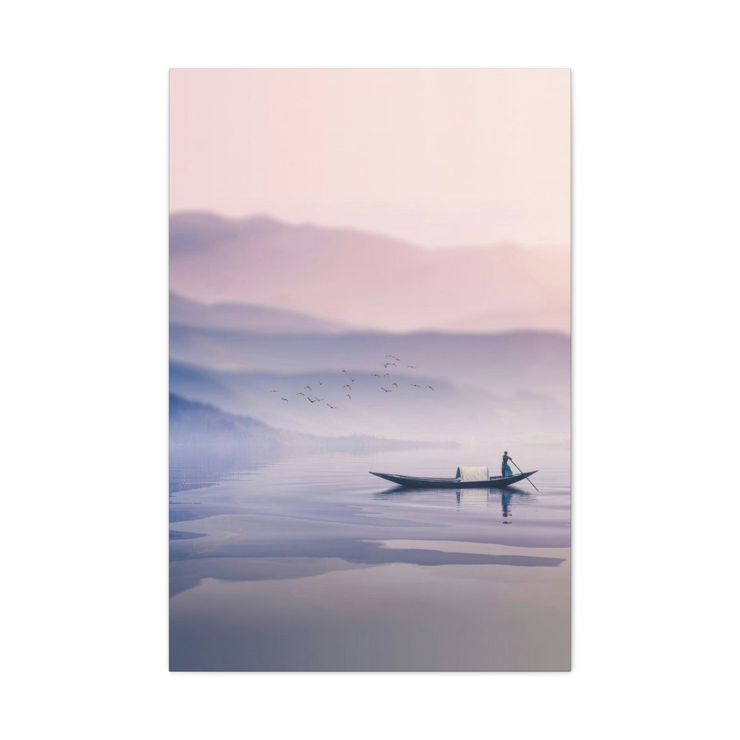 Clear Water Boat Wall Art & Canvas Prints
