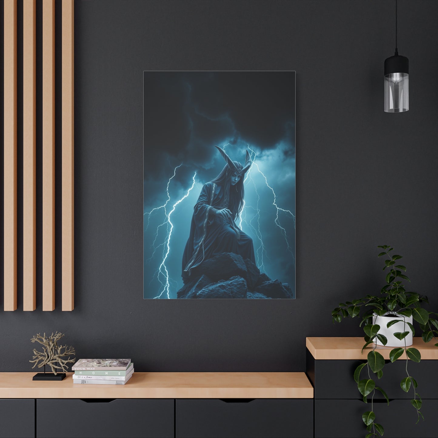 Mystic Shadow Canvas Wall Art & Canvas Print