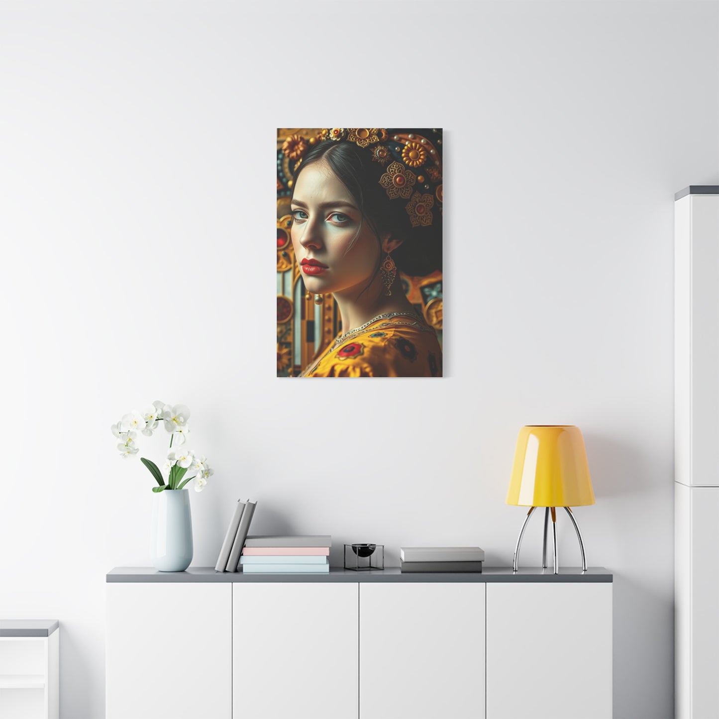 Ethereal Gold Tapestry