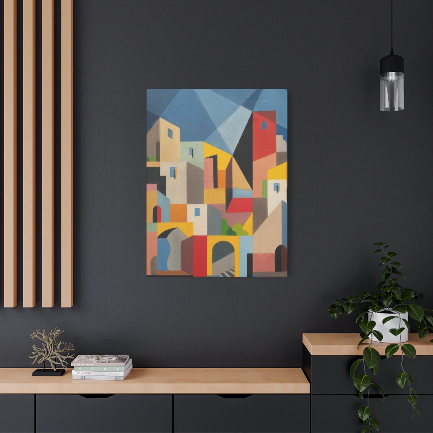 Cityscape Cubism Wall Art & Canvas Prints