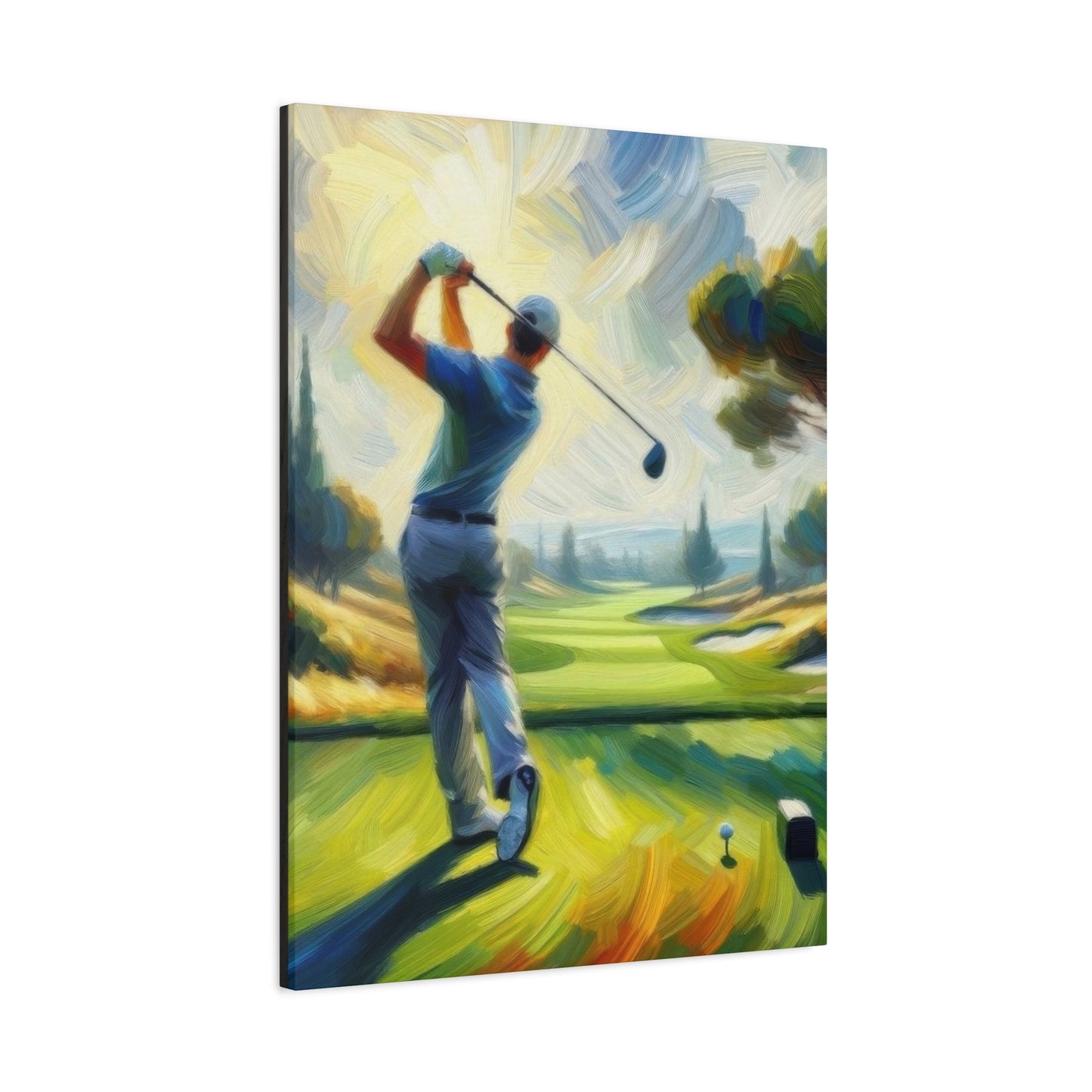 Golf Swing 2 Wall Art & Canvas Prints