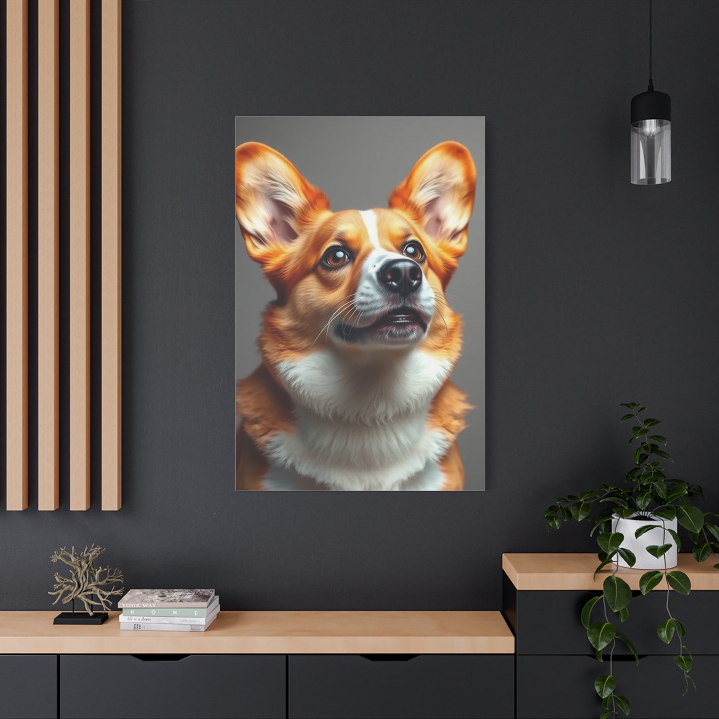 Corgi Dog Art Supreme Canvas Wall Art & Canvas Print
