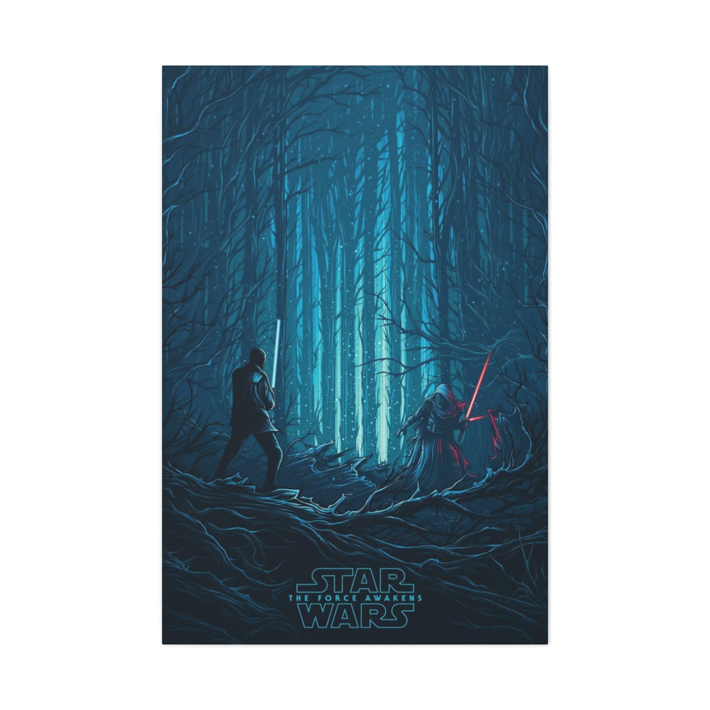The Force Awaken Star Wars Poster Wall Art & Canvas Prints