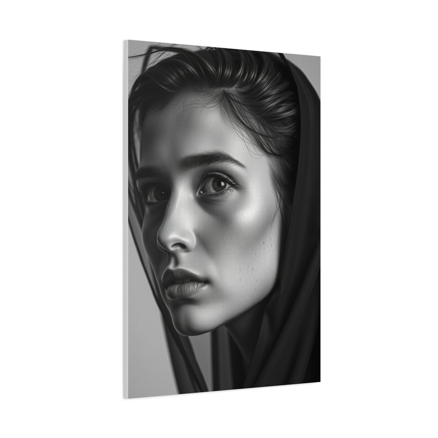 Monochrome Elegance Canvas Wall Art & Canvas Print