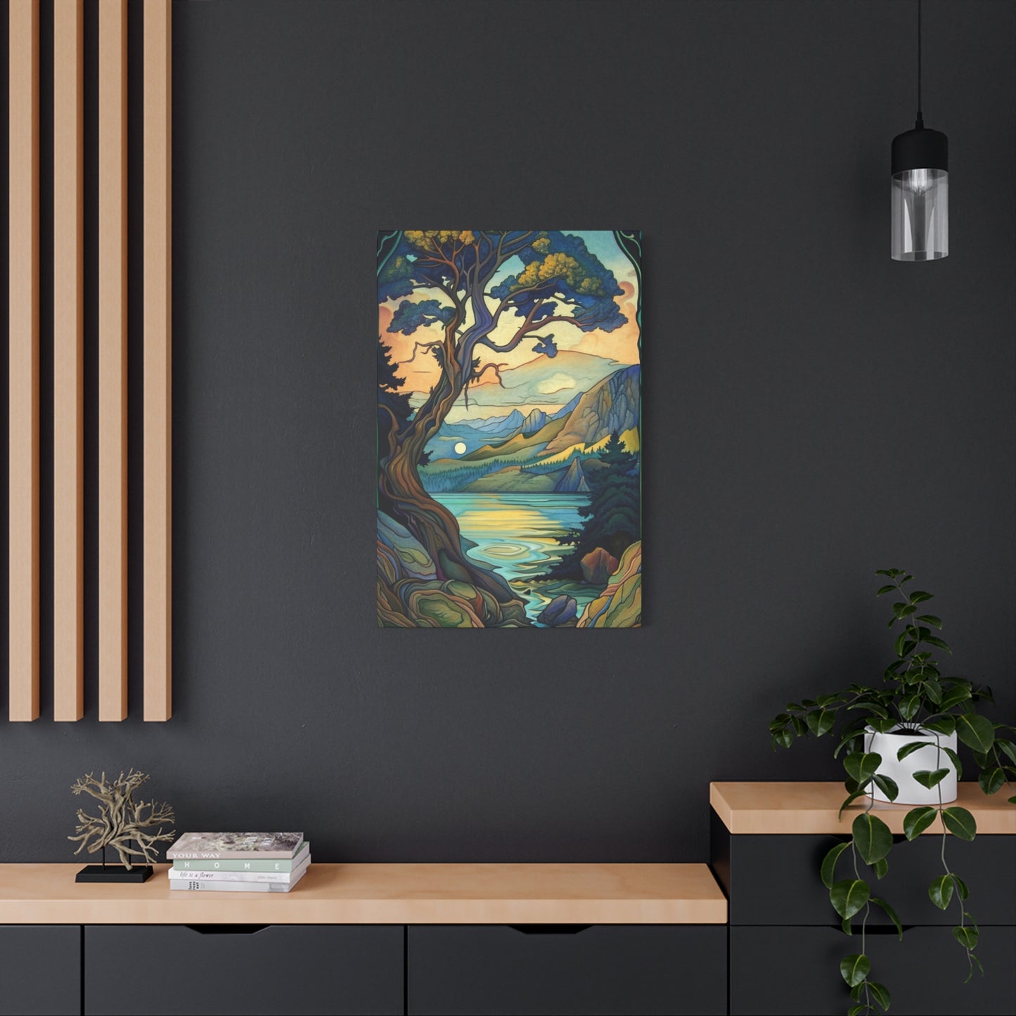 Forest River Landscape Wall Art & Canvas Prints