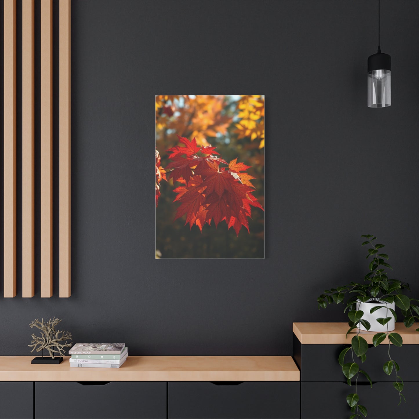 Vermilion Whisper Wall Art Wall Art & Canvas Print