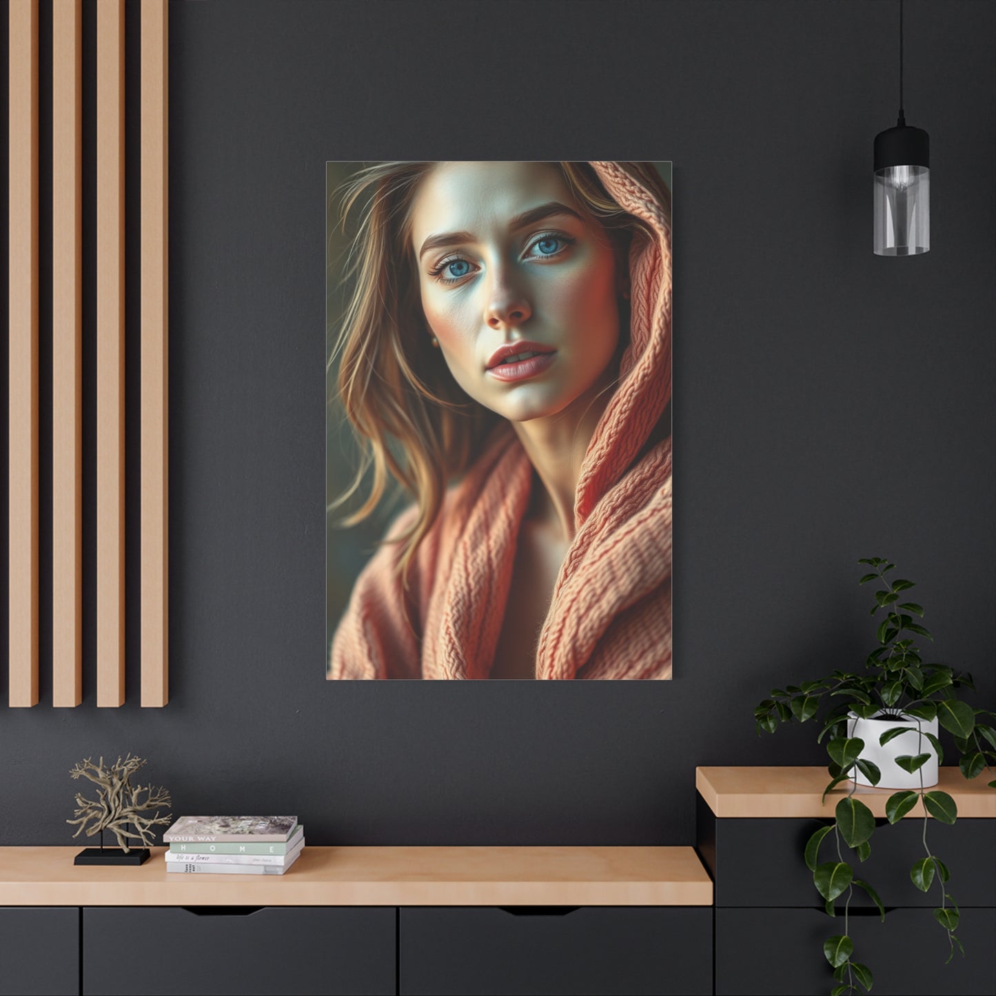 Vision Female Portrait Art Art Wall Art & Canvas Print