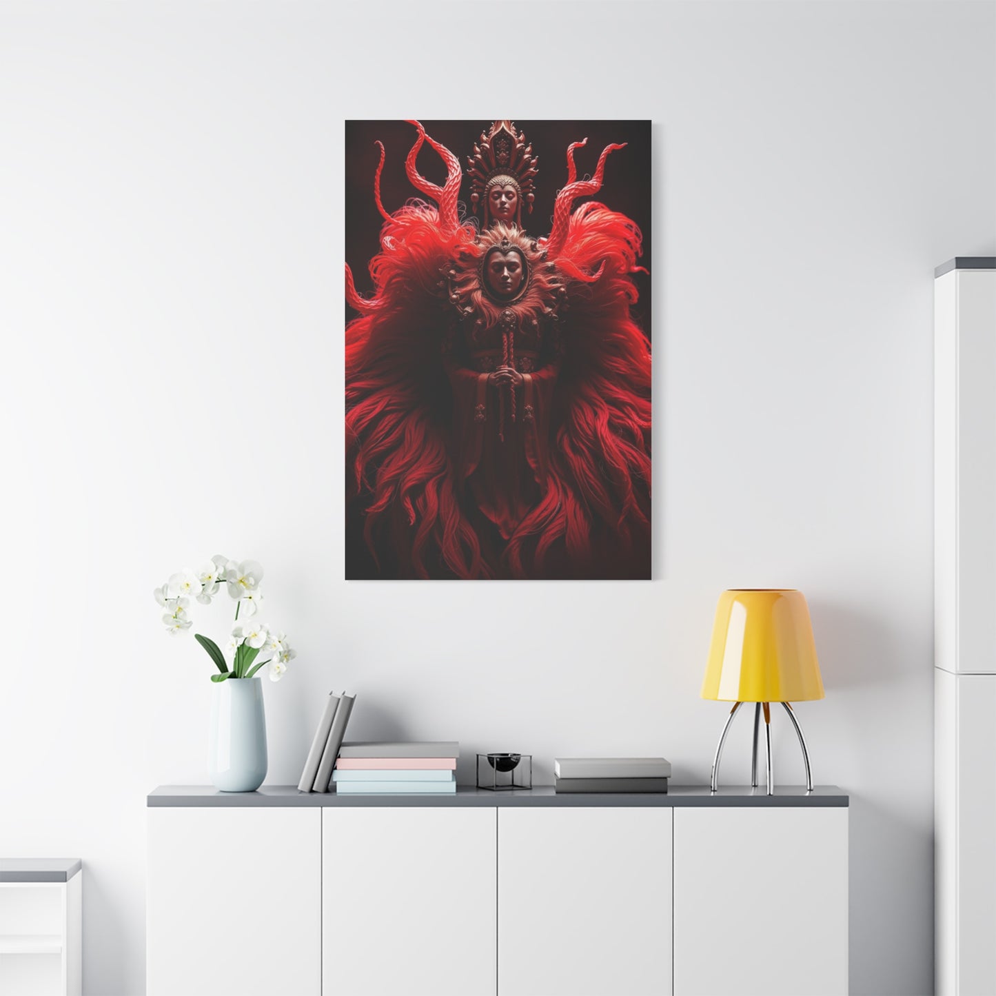 Sanguine Splendor Piece Wall Art & Canvas Print