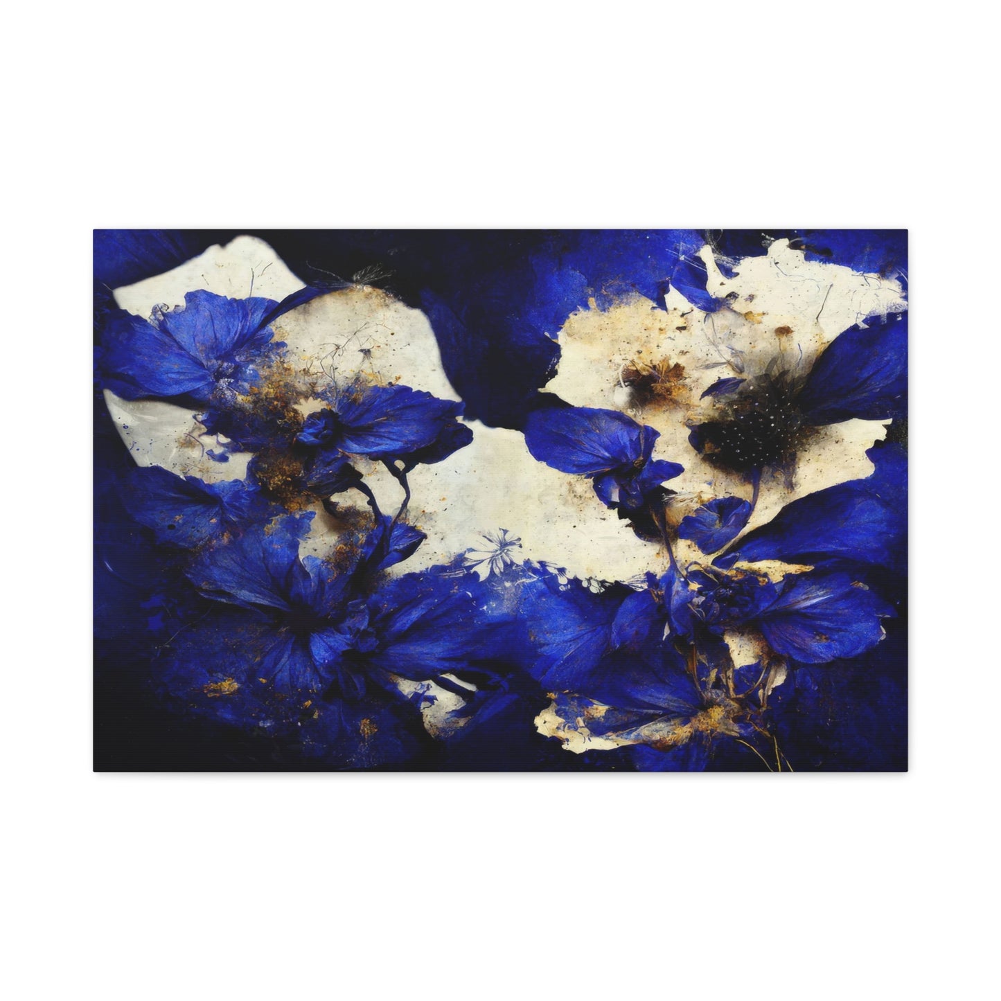 Blue Petals Wall Art & Canvas Prints