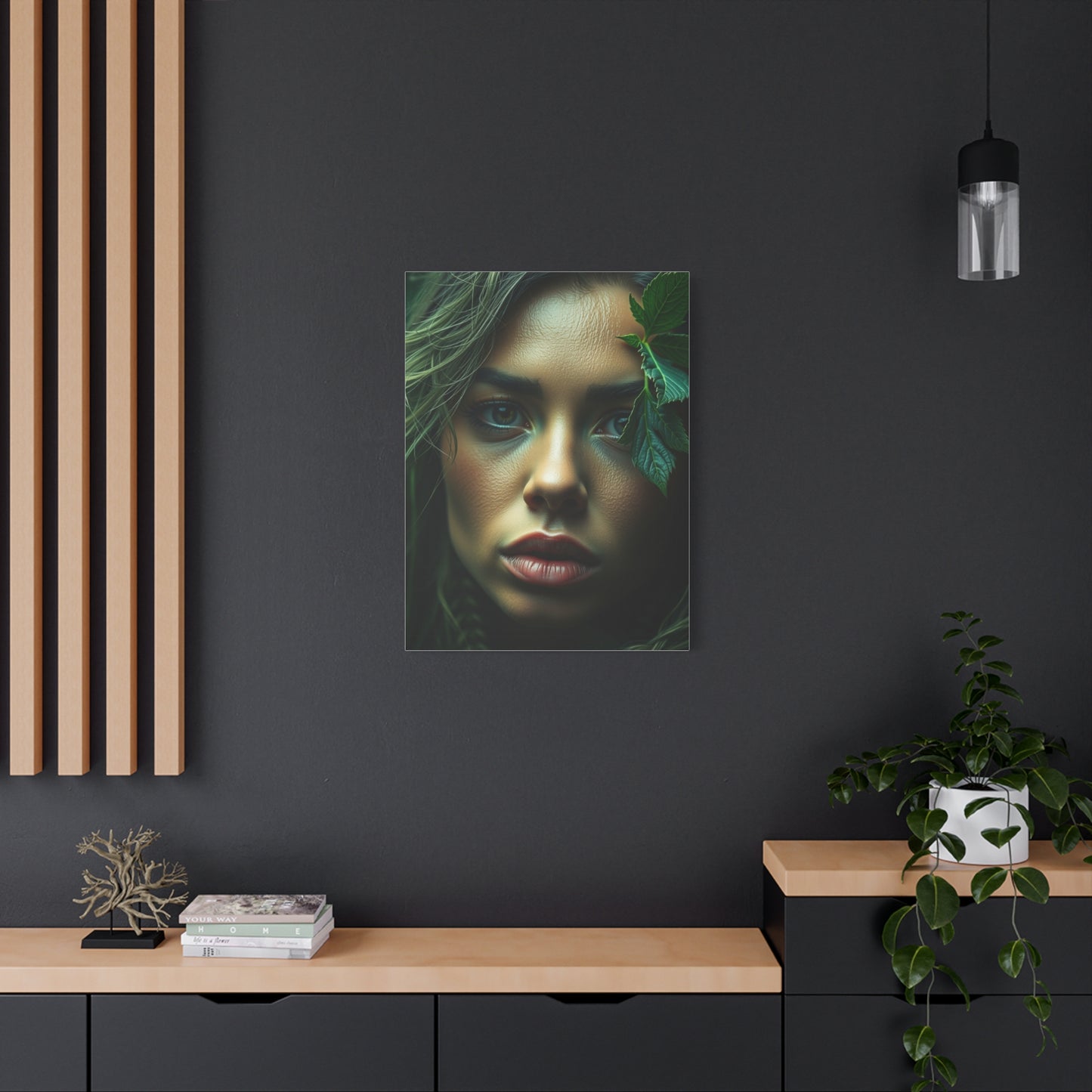 Verdure Essence Canvas Wall Art & Canvas Print