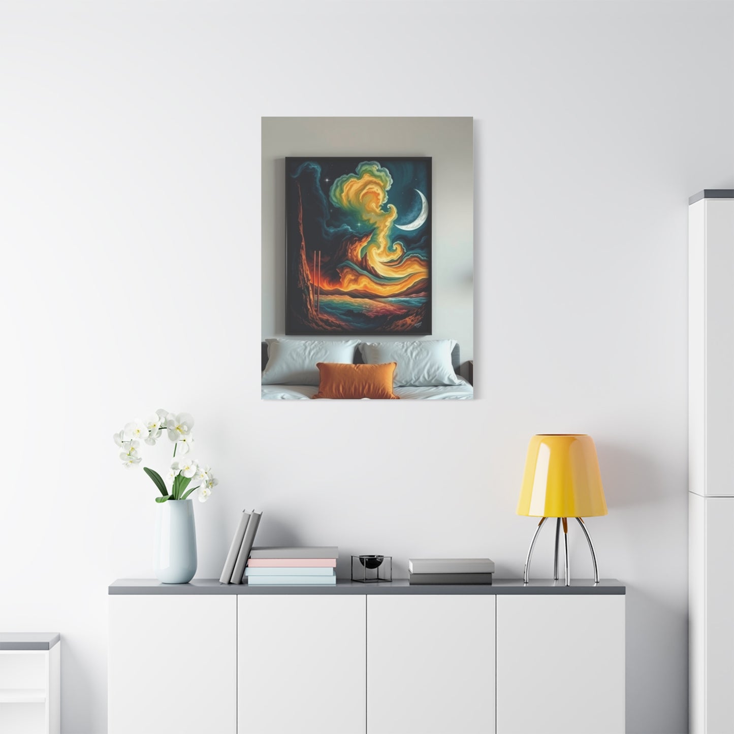 Sophisticated Slumber Mural Wall Art & Canvas Print