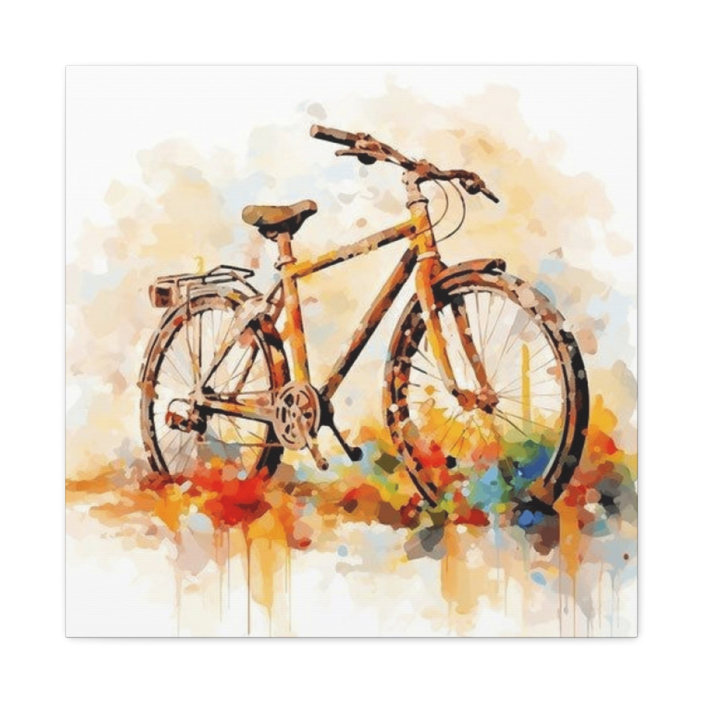 Abstract Cycle Paintin Wall Art & Canvas Prints