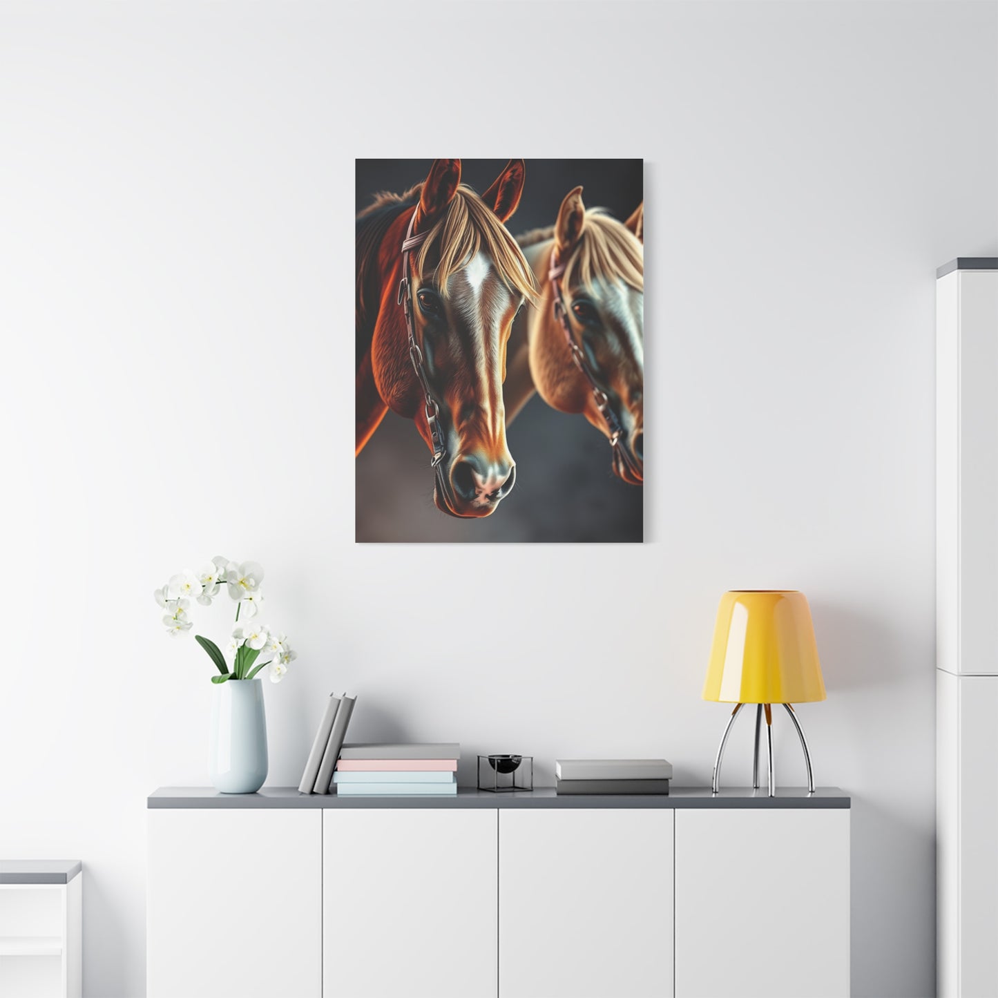 Sovereign Horse Tableau Wall Art & Canvas Print