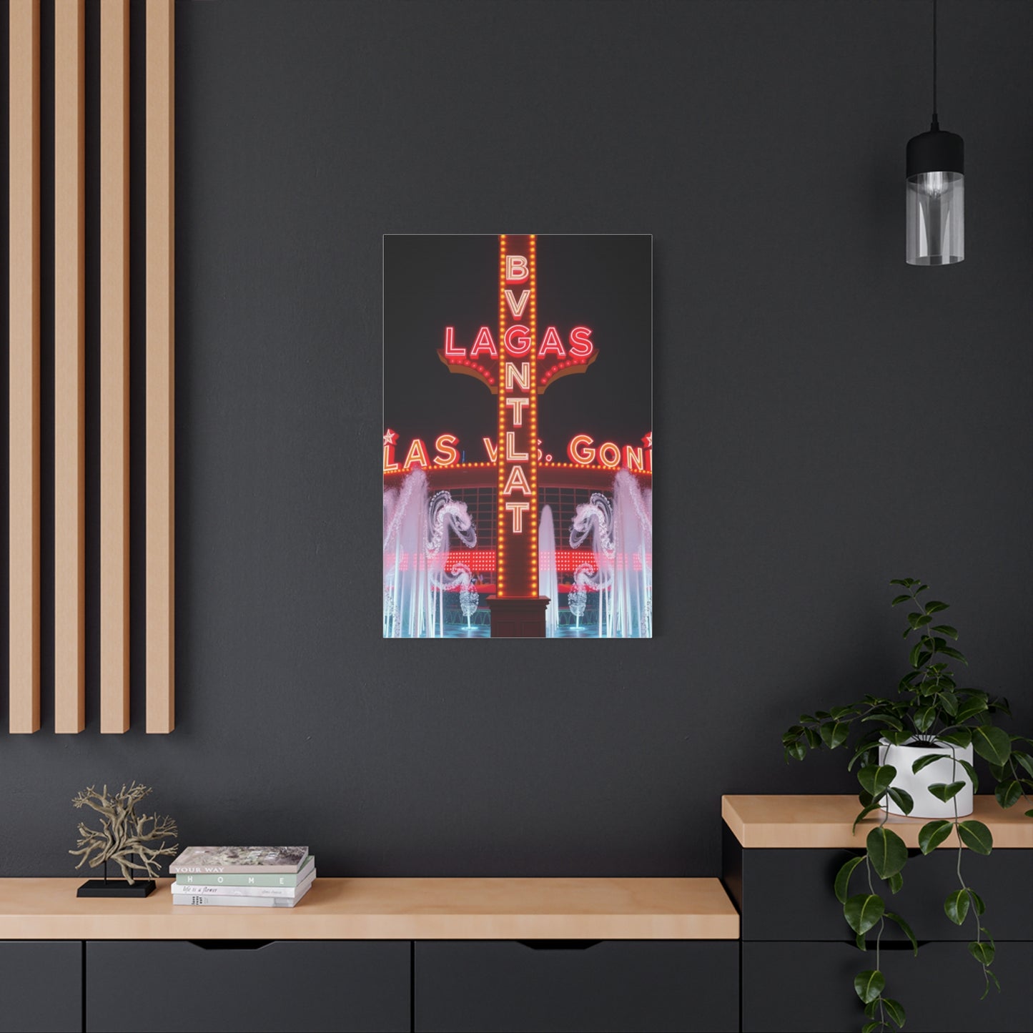 Las Vagas Art Canvas Art 1 Wall Art & Canvas Print