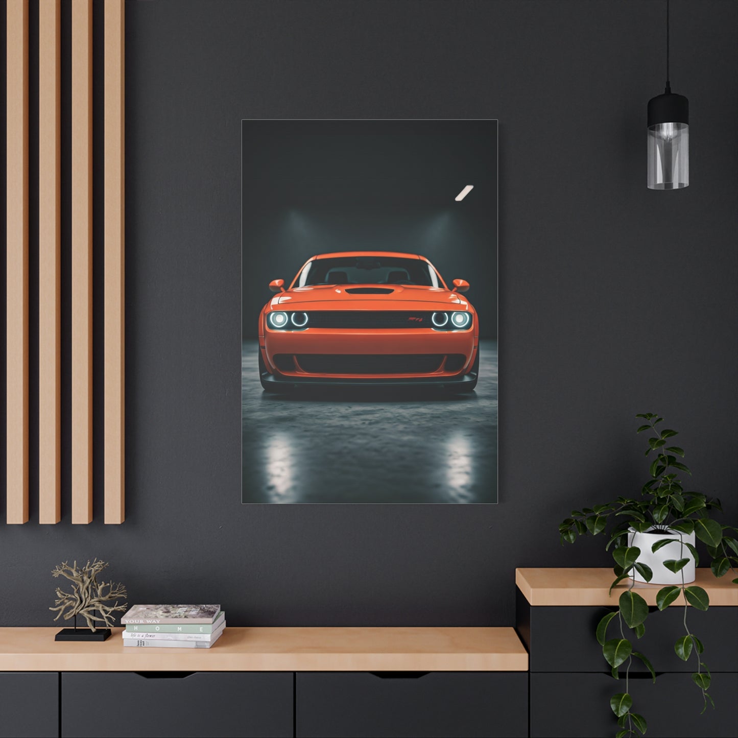 Dodge Challenger Hellcat Wall Art & Canvas Prints