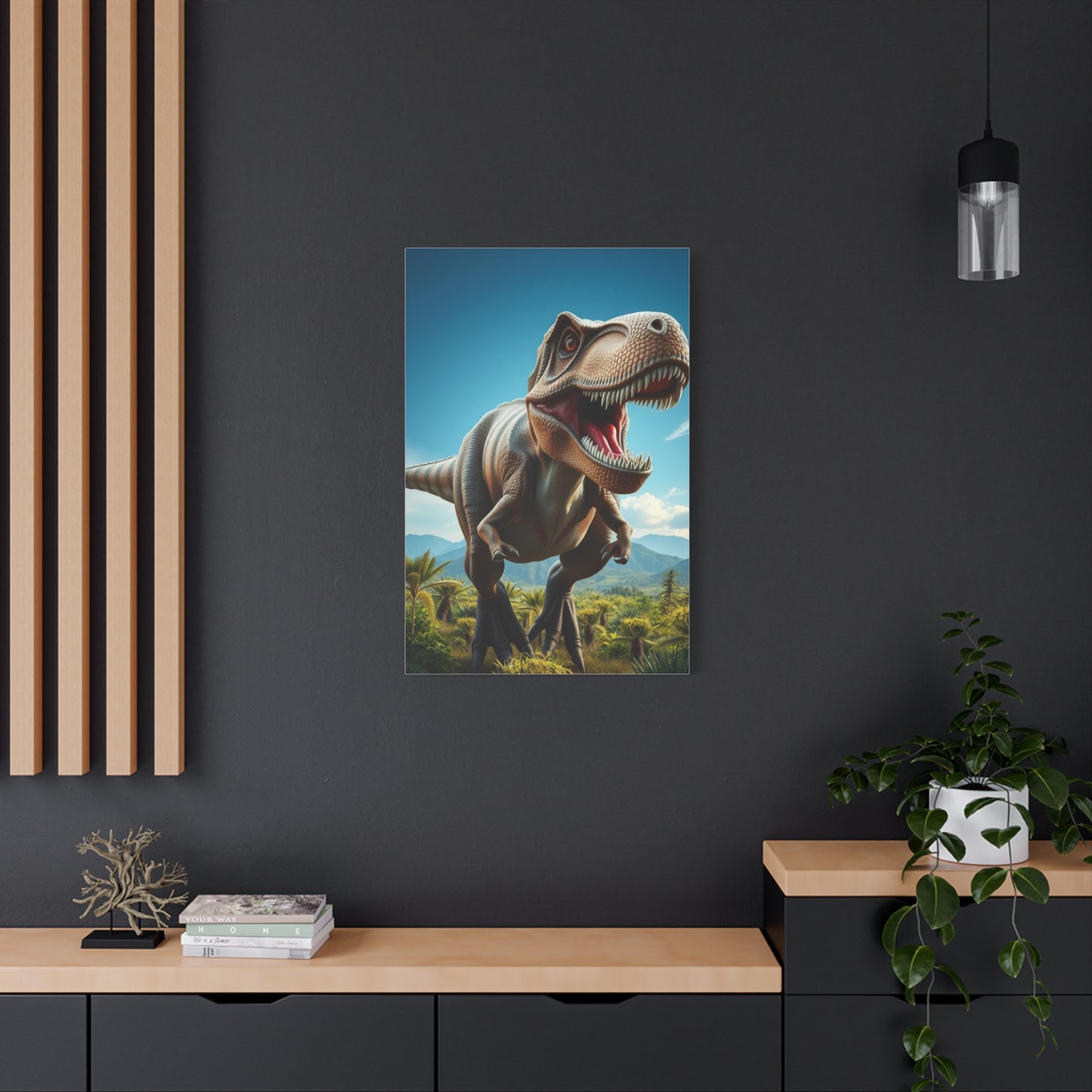 Tyrannosaurus Rex Art Canvas Art 4 Wall Art & Canvas Print