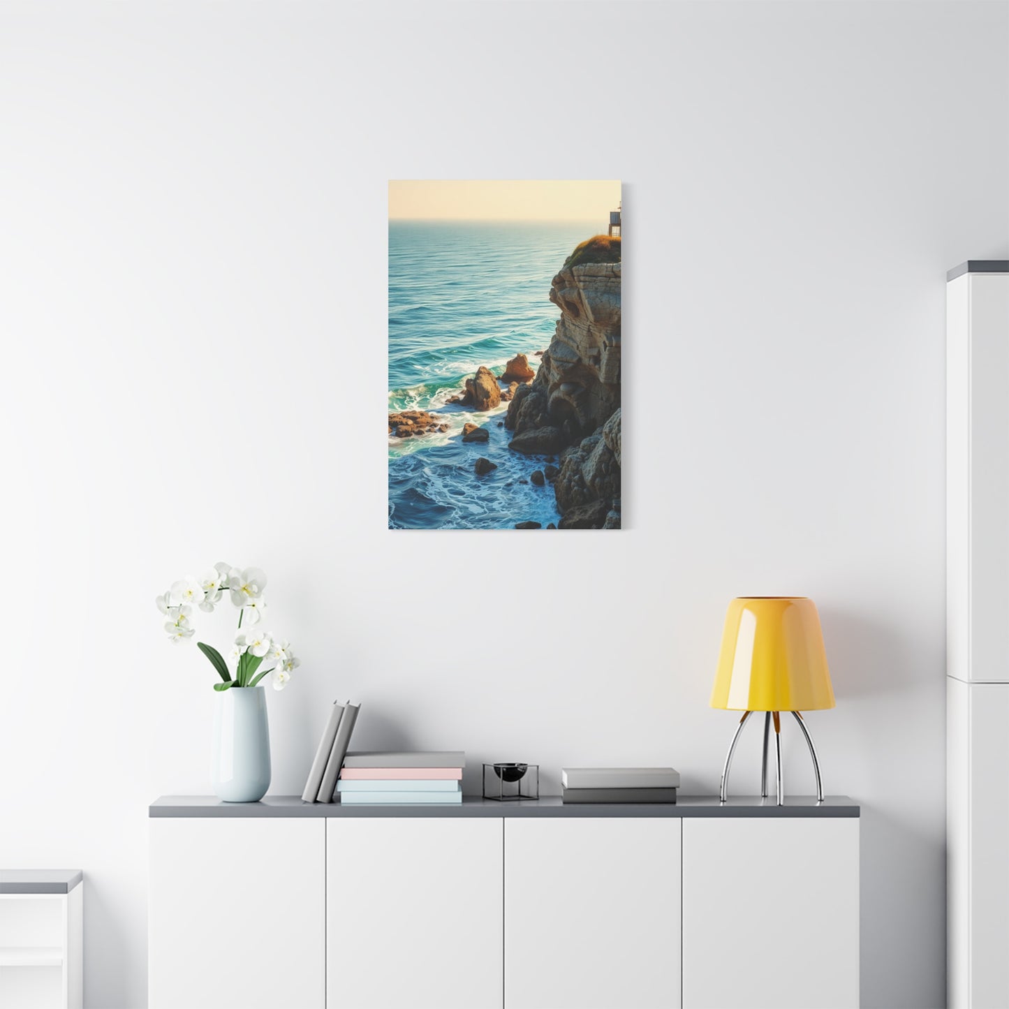 Shoreline Symphony Artwork Wall Art & Canvas Print