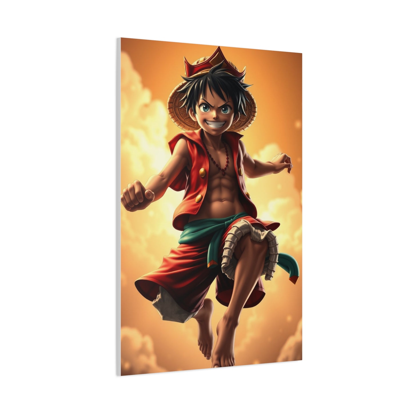 Monkey D. Luffy Art Canvas Art 1 Wall Art & Canvas Print